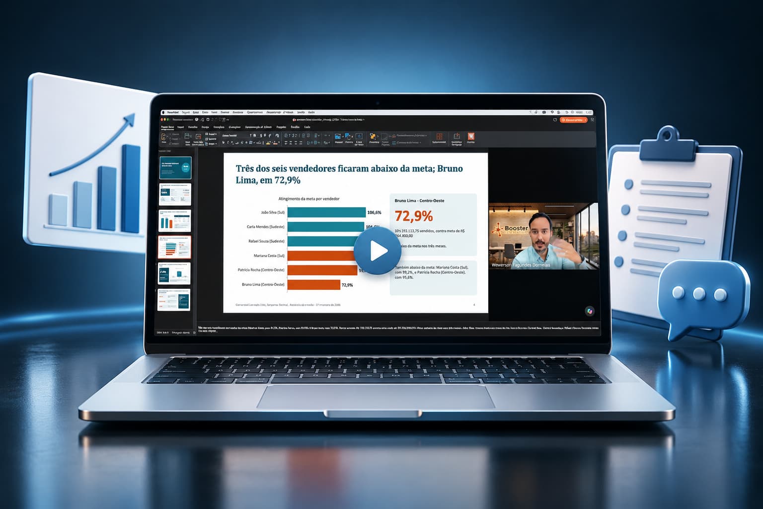 Notebook com webinar em destaque — Módulo 3